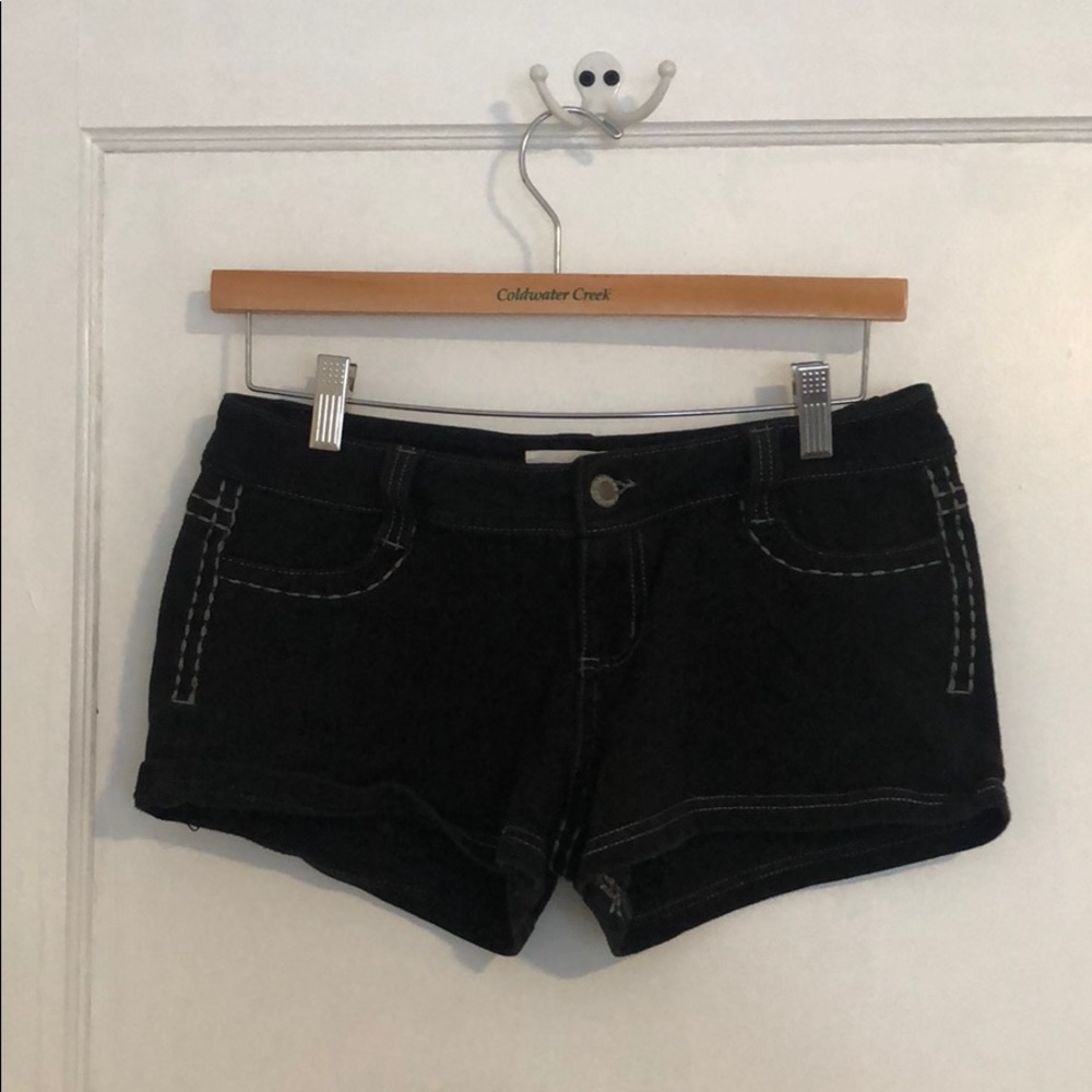 Soft black shorts